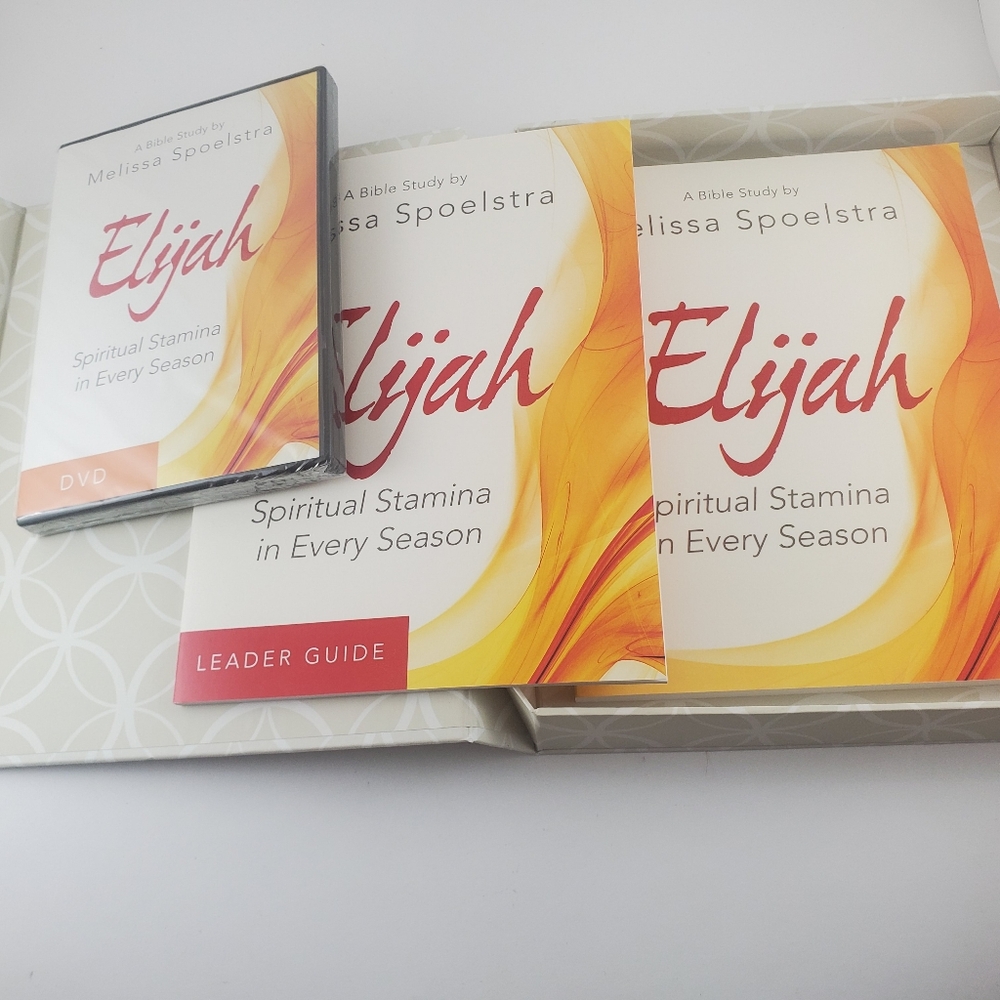 Elijah Women's Bible Study Leader Kit Participant Workbook, Leader Guide and DVD